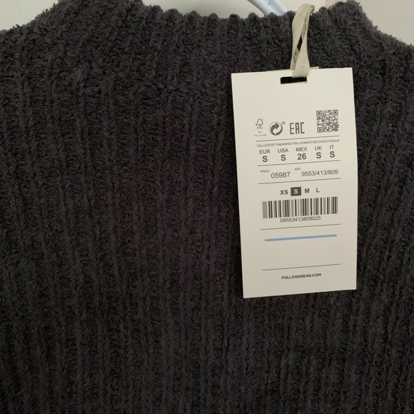 Asos Pull & Bear grey sweater - Picture 3 of 4